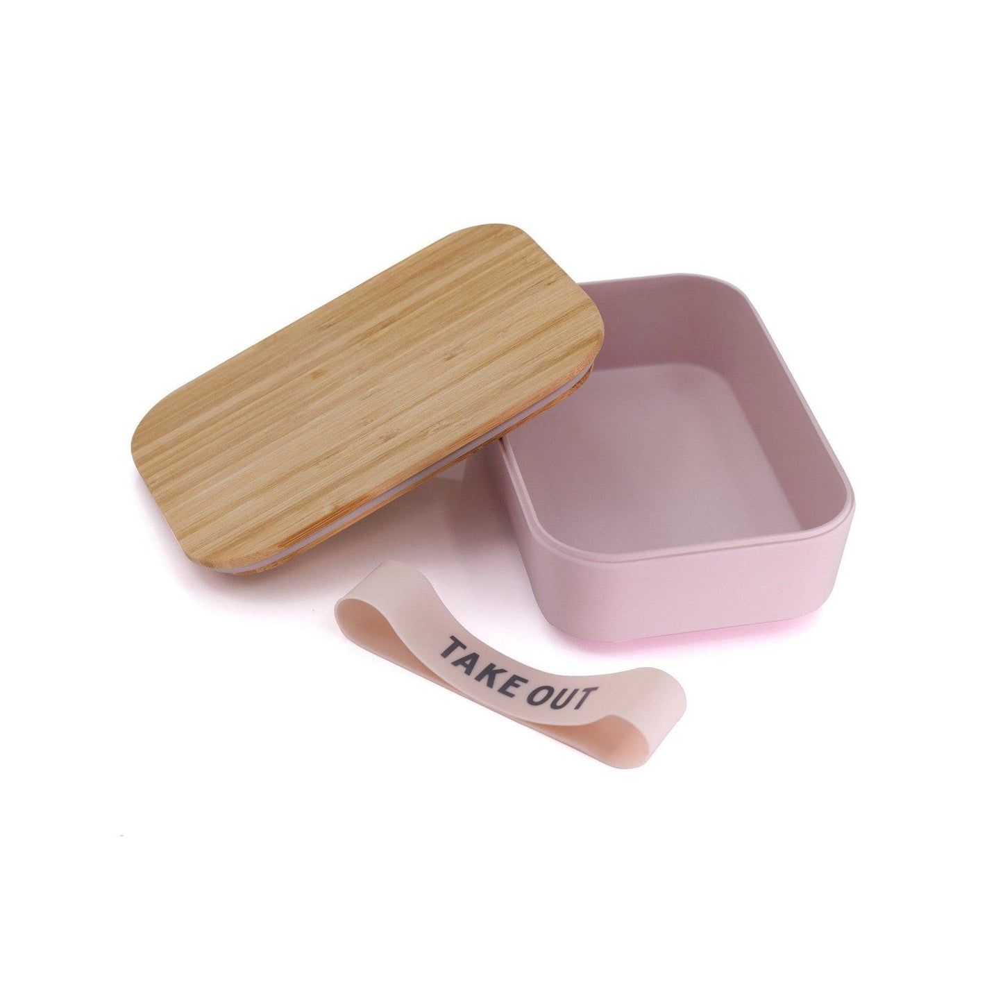 Takeout Bamboo Lunch Bento Box