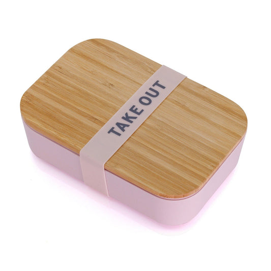 Takeout Bamboo Lunch Bento Box